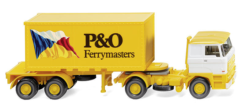 Wiking 052603 1/87 P&O Ferrymasters DAF Tractor with Container