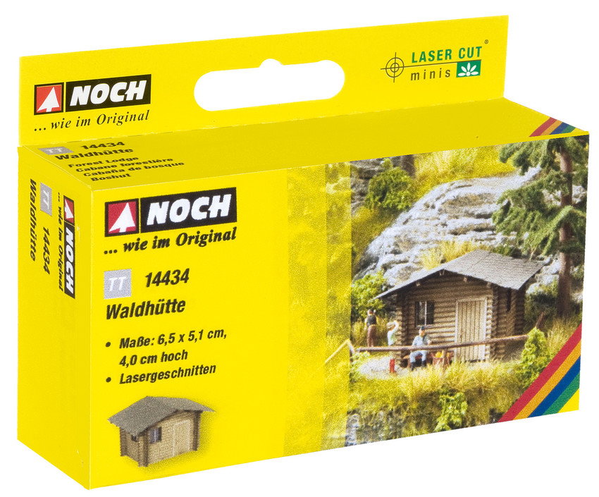 Noch 14434 TT Scale Forest Lodge Laser-Cut Kit