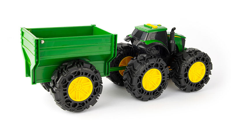 Ertl 47353 John Deere Monster Treads Tractor and Wagon
