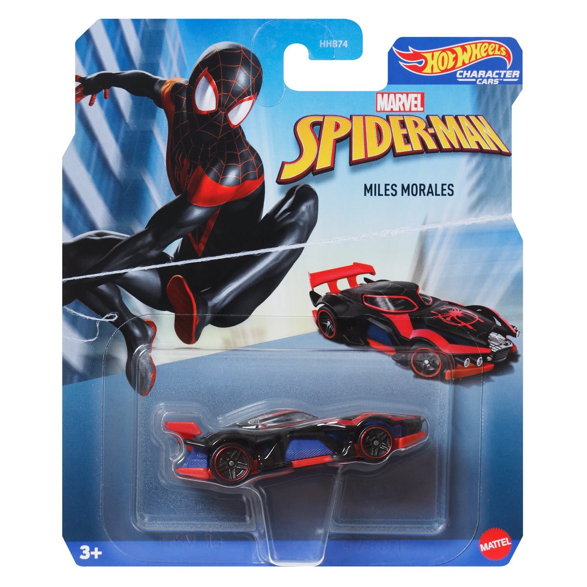 Disney Hot Wheels Character Car 2024 Miles Morales