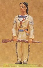 Preiser 54961 1/25 Scale Karl May Wild West Figures: 1:25 Winnetou