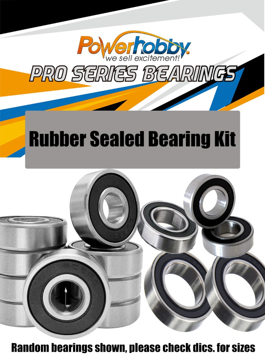 PowerHobby Pro Series Rubber Sealed Bearing Kit Arrma TLR Typhon 4WD