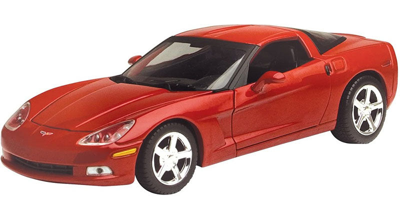 Motormax 73270R 1/24 2005 Chevrolet Corvette C6, Red