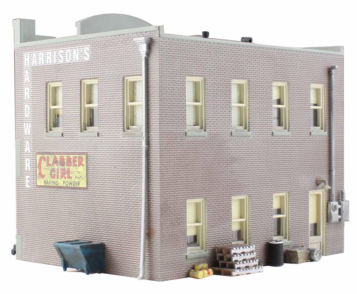 Woodland Scenics BR4921 N Harrison's Hardware Structure Built-&-Ready