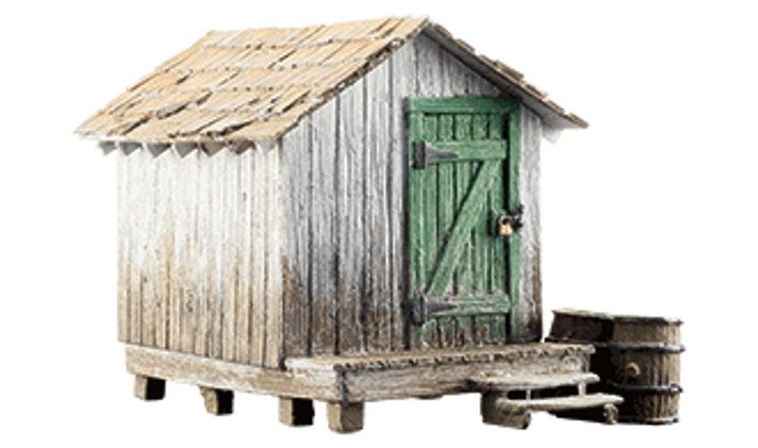 Woodland Scenics BR4948 N Scale Wood Shack