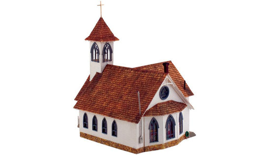 Woodland Scenics BR5041 HO Community Church Structure Built-&-Ready
