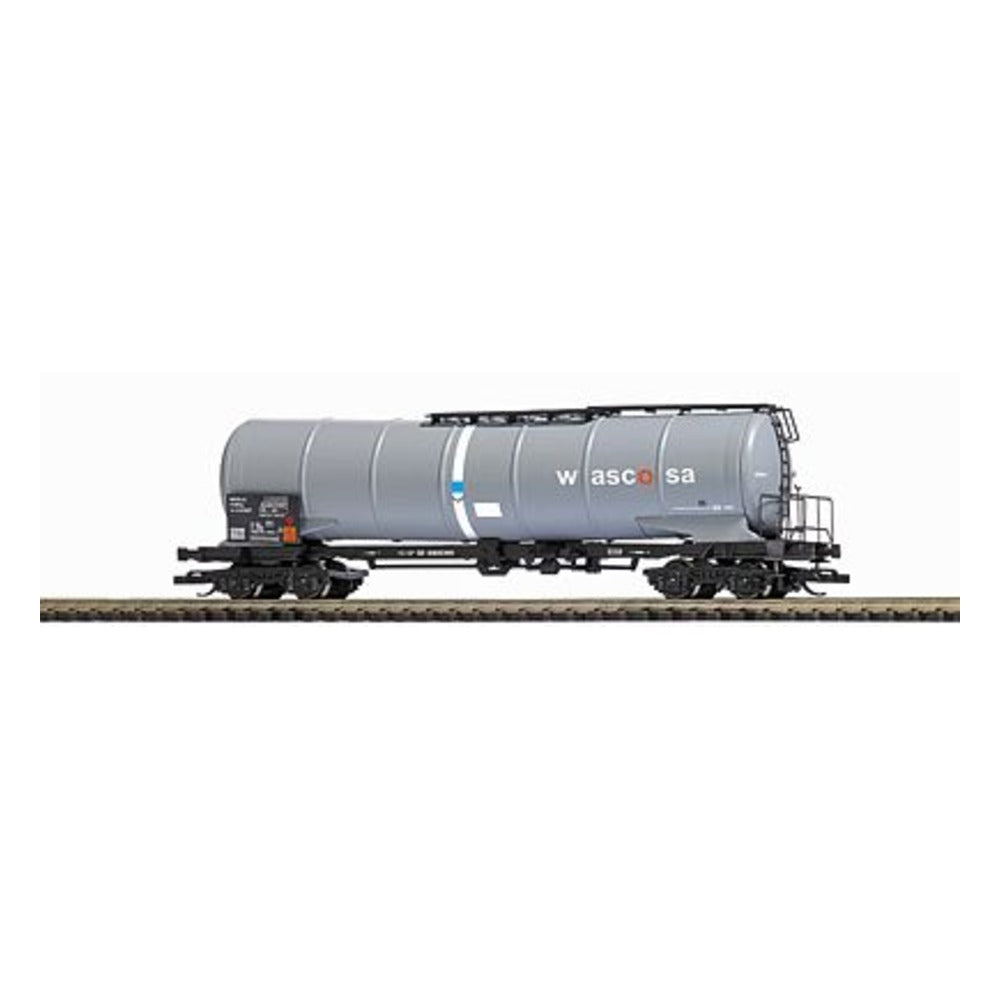 Busch 33164 TT Scale Tank Car - Ready to Run -- Wascosa (Era V, gray, whire, red)
