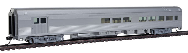 Walthers Mainline 910-30050 HO Scale 85' Budd Baggage-Lounge RTR Unlettered