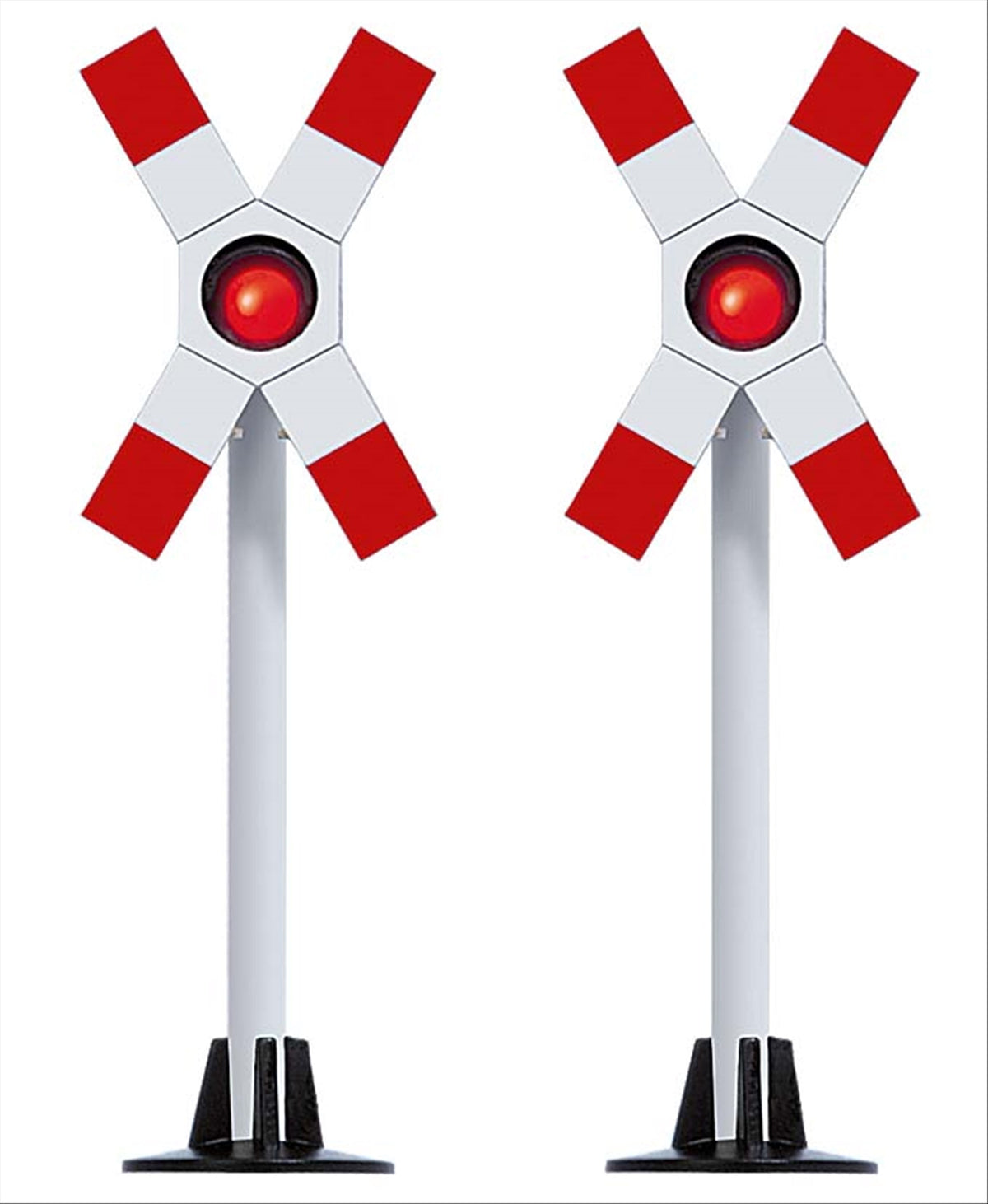 Busch 5926 TT Scale DR-Style Grade Crossing Flashers, pkg(2)