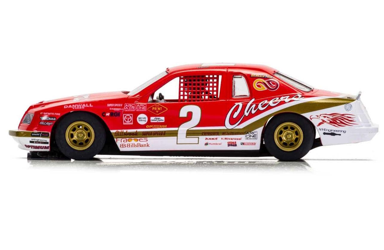 Scalextric C4067 Ford Thunderbird Red White 1/32 Slot Car DRP