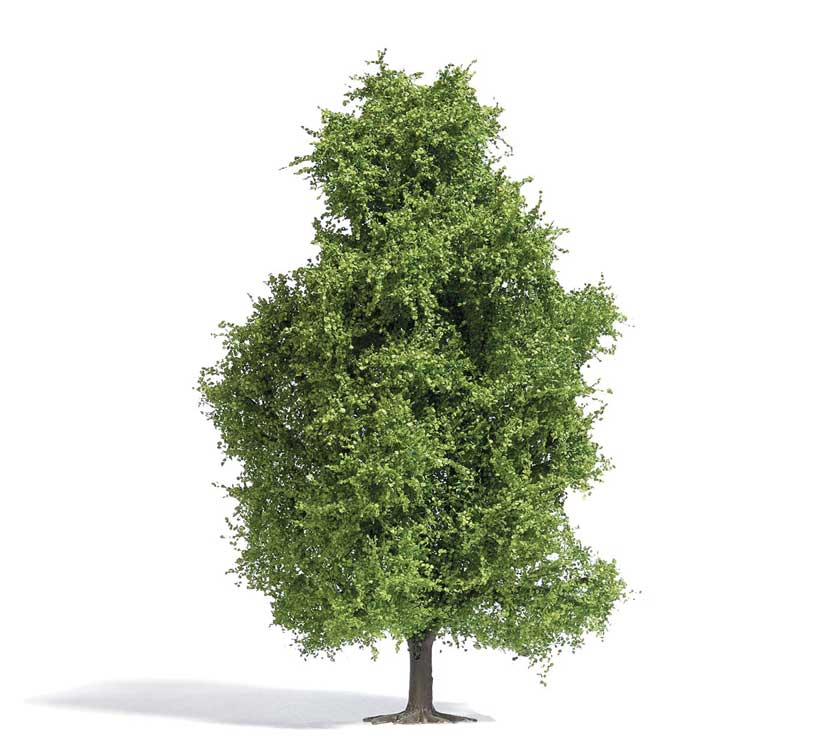 Busch 3741 HO Scale Spring Aspen Tree - Exclusive -- 5-7/8" 15cm Tall