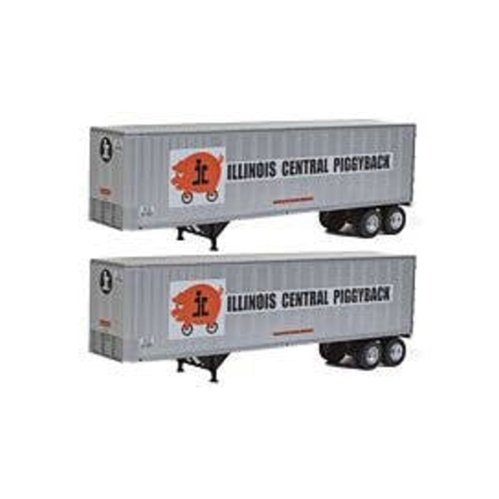 Walthers SceneMaster 949-2506 HO 40' Trailmobile Illinois Central