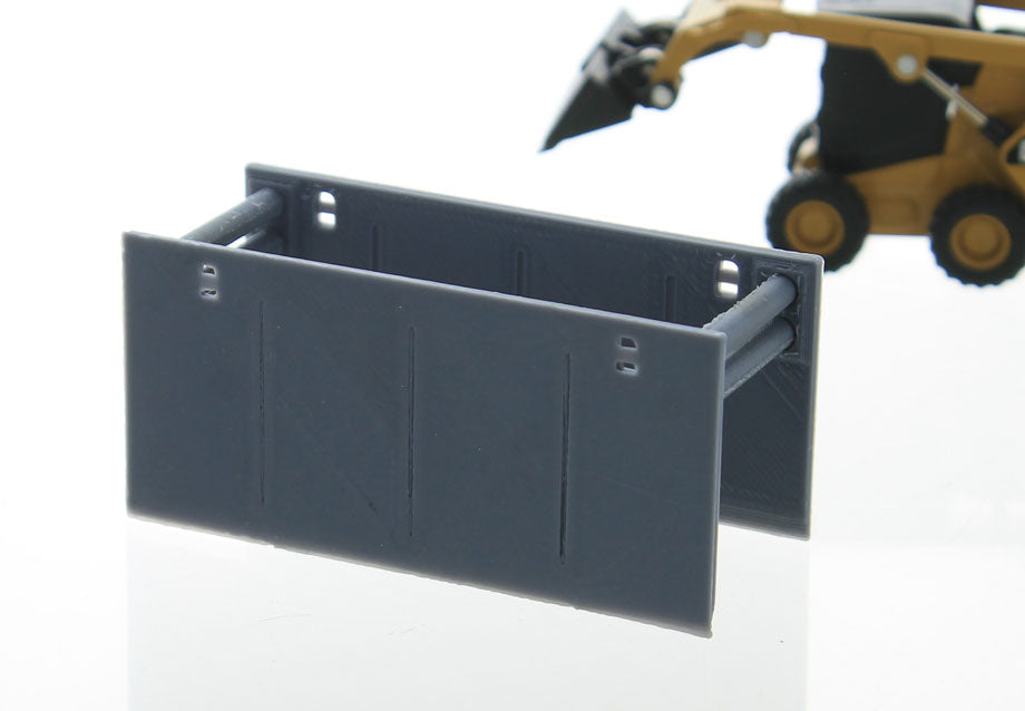 3D To Scale 64-165-GY 1/64 – Trench Box Guard Gray Scene Utility