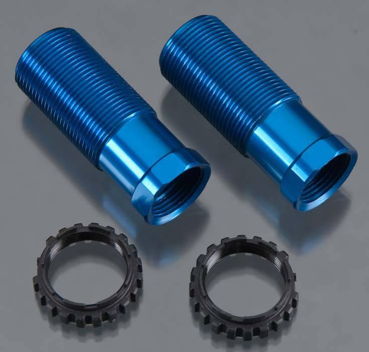 Team Associated 91061 Rear Shock Body Set 13mm 30mm Blue SC10