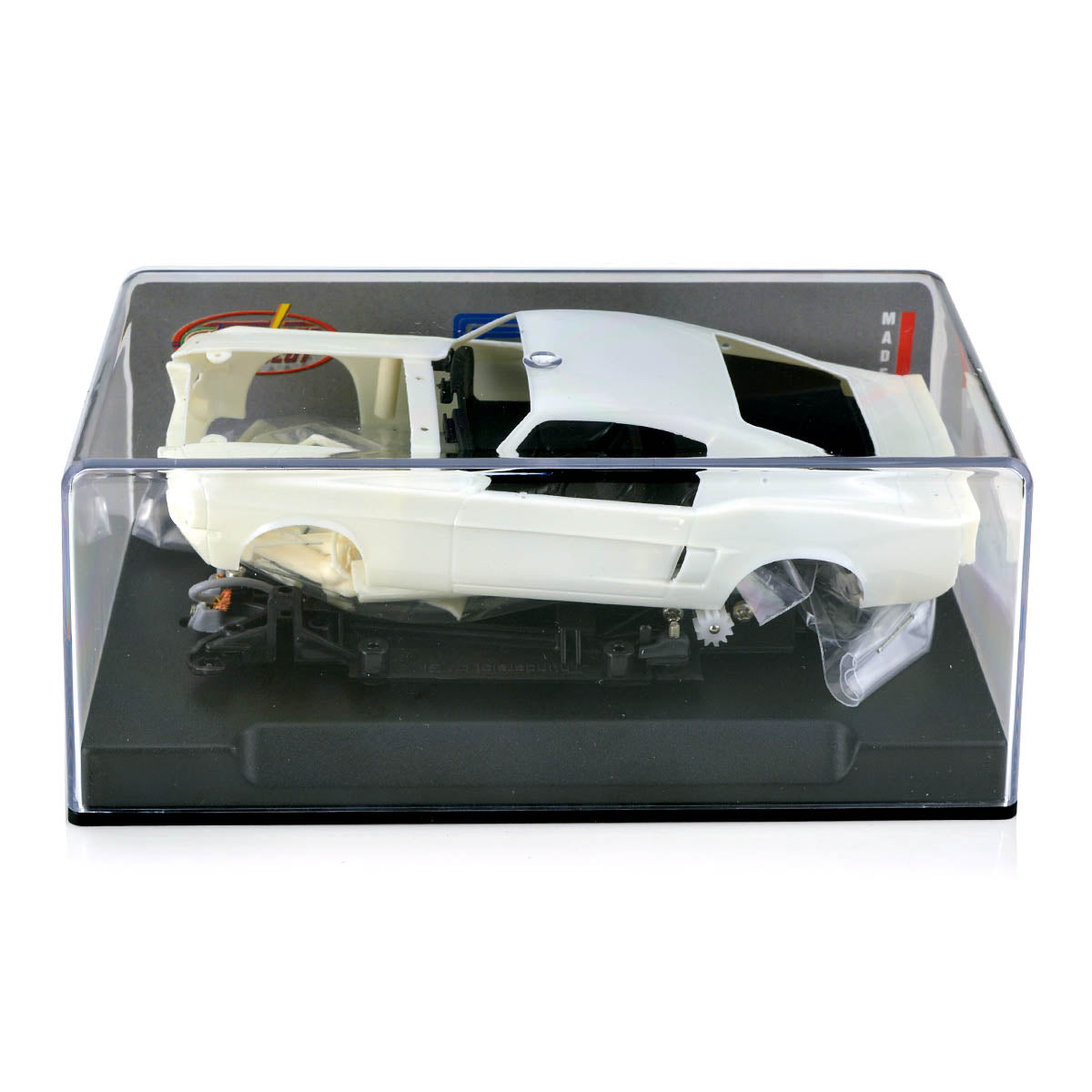 ThunderSlot 1967 Ford Shelby Mustang GT350 White Kit Thunder 1/32 Slot Car