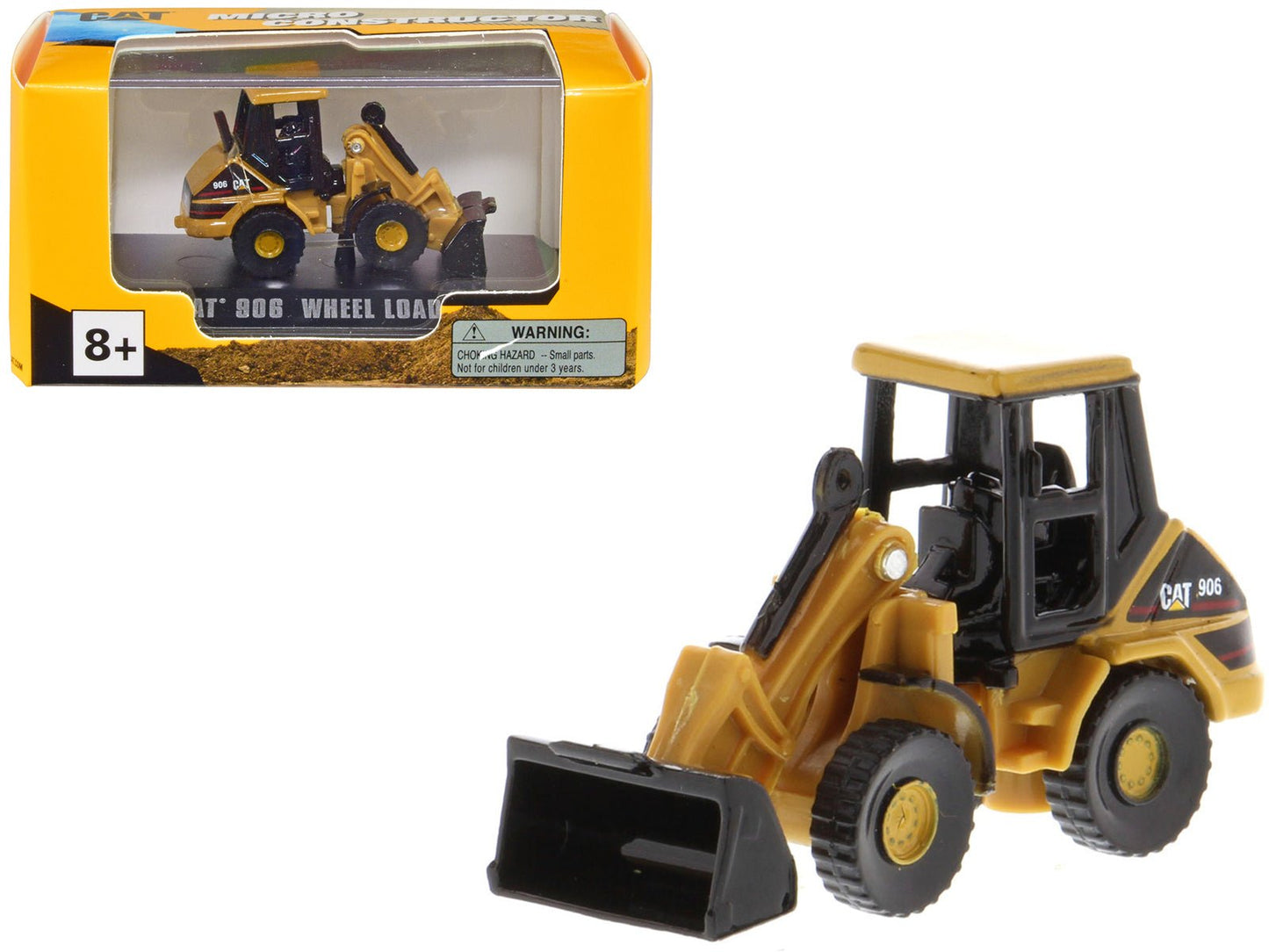 CAT Caterpillar 906 Wheel Loader Yellow "Micro-Constructor" Series Diecast Model by Diecast Masters free shipping USA