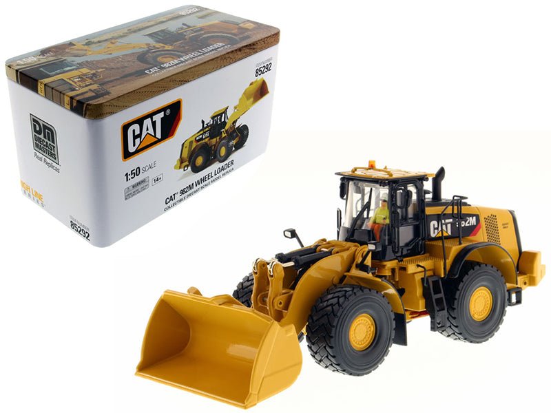 CAT Caterpillar 982M Wheel Loader with Operator "High Line Series" 1/50 Diecast Model by Diecast Masters free shipping USA