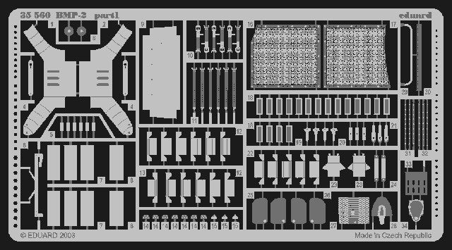 Eduard 35560 1/35 Armor- BMP2 for ZVE
