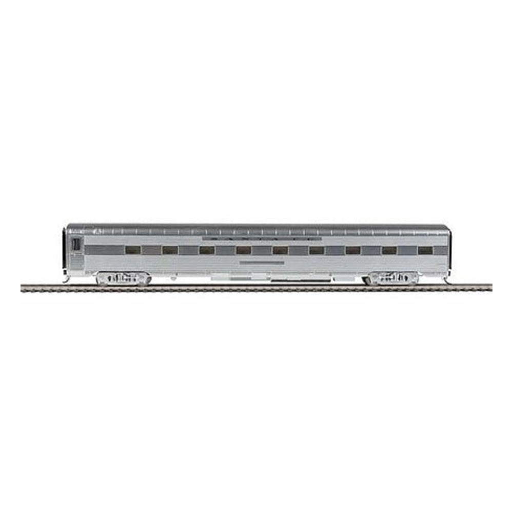Walthers Proto 9607 HO Scale 85' Pullman-Standard Regal Series 4-4-2 Sleeper - Ready to Run -- Santa Fe (Real Metal Finish, Includes Decals)