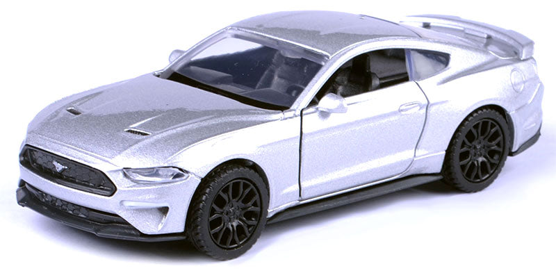 Motormax 73671AL-S 2018 Ford Mustang GT, Silver