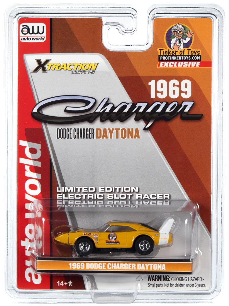 Auto World Exclusive Limited Edition 1969 Dodge Charger Daytona HO Slot Car
