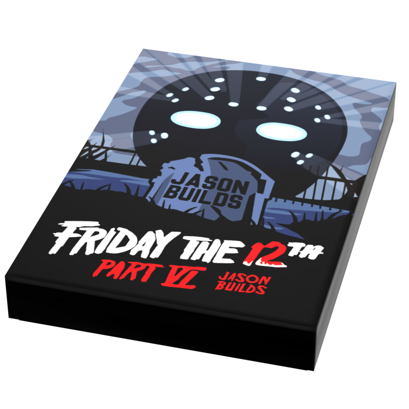 Friday the 12th Part VI: Jason Builds Movie Tile Cover (2x3 Tile)