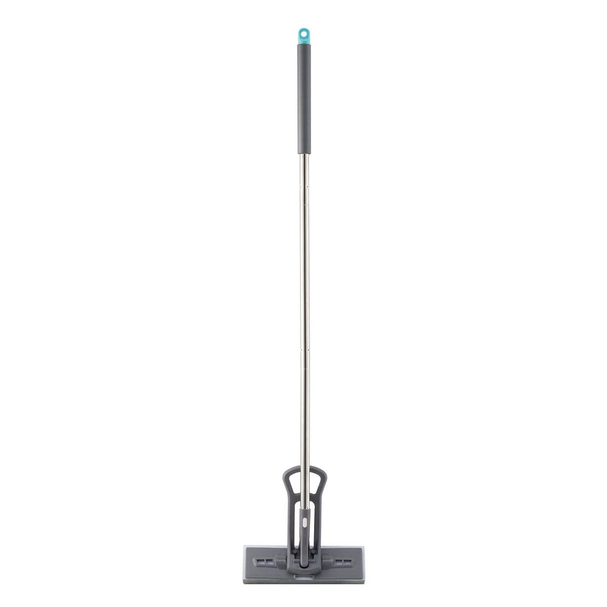 Sponge Mop, High-Density PU Sponge Mop with 1 Pcs Sponge Mop Replacement , Easy to Squeeze Sponge Mop with Hook & Loop for Head Change, Fit for Various Floors' Cleaning
