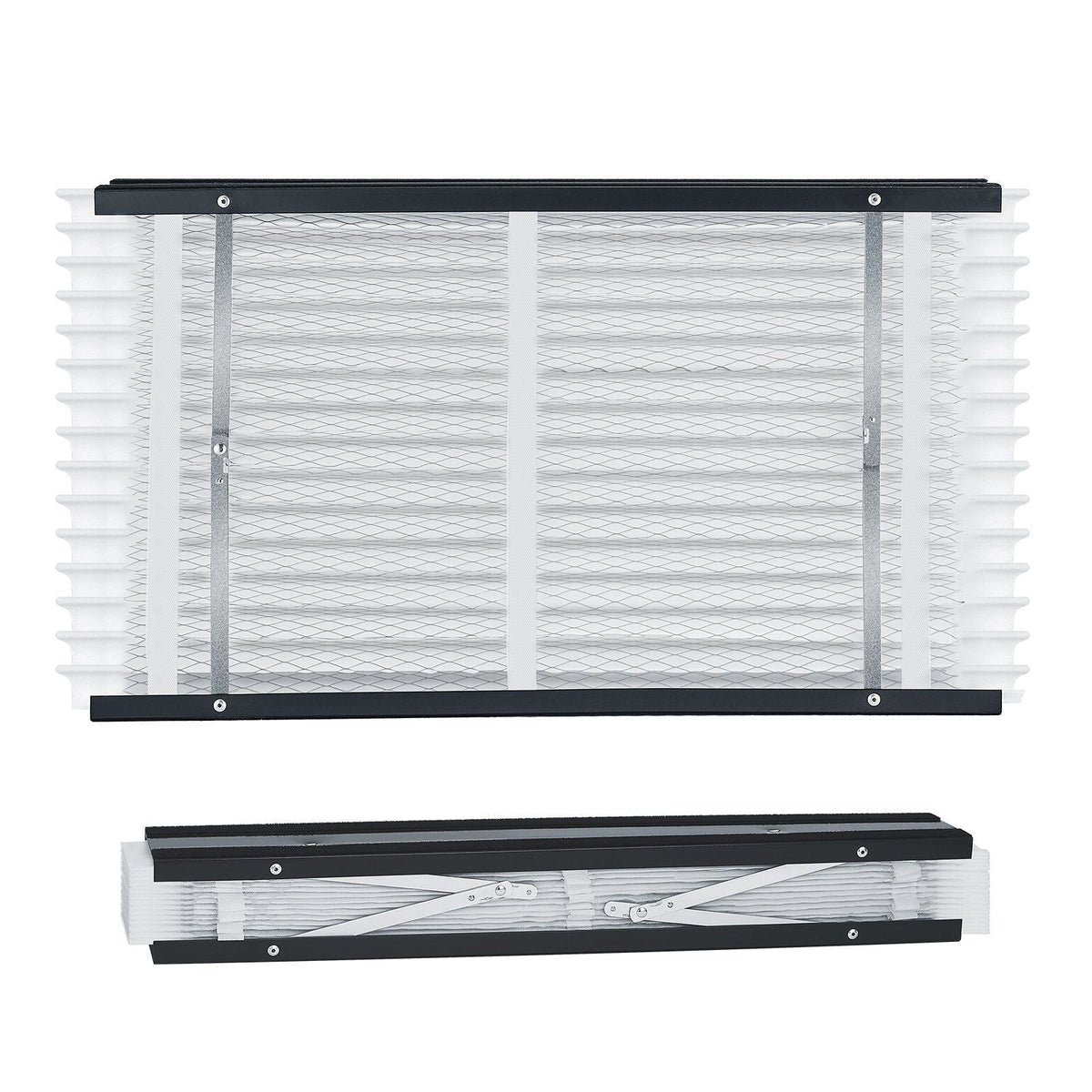 Air Filters MERV 11 Electrostatic Pleated HVAC Furnace Filter 2-Pack 16 x 28 x 4