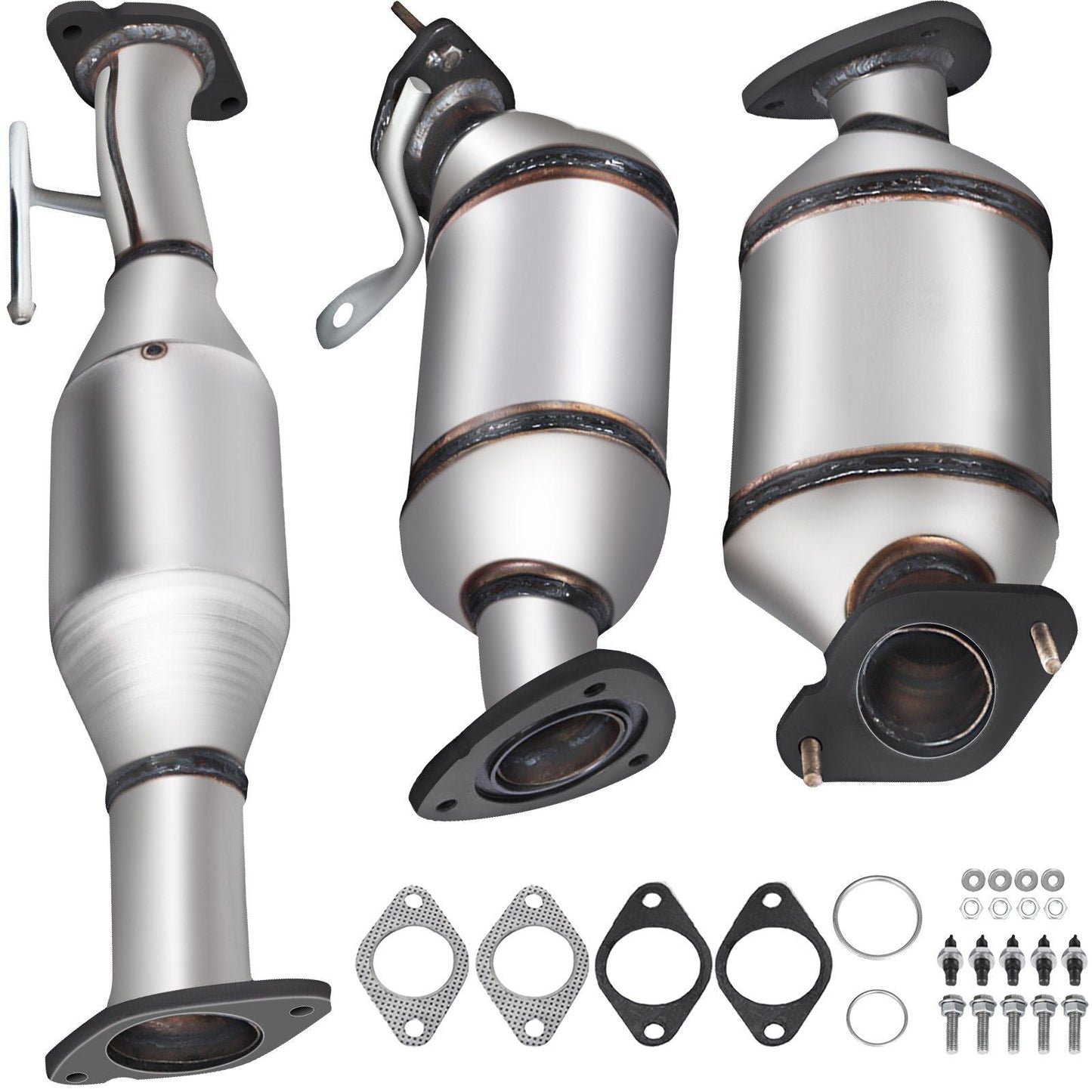 Traverse 09-17 Catalytic converter 3.6L V6 for GMC Acadia 07-17 for GMC Acadia 07-17 for Saturn Outlook 07-10 Complete Set 1