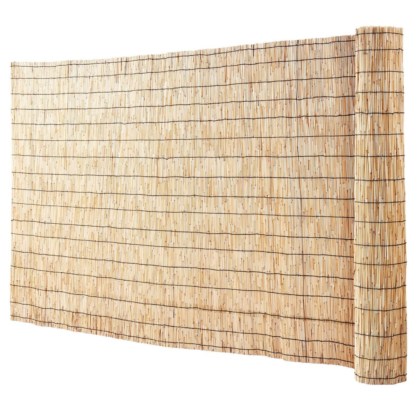 Reed Fence Backyard Landscaping Privacy Blind Fencing Screen 16.4' x 5.5'