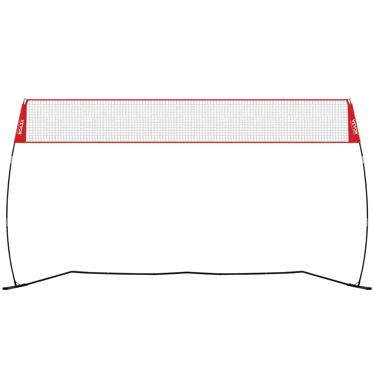 Freestanding Volleyball Training Net for Indoor or Outdoor Use, Adjustable Height Portable Net System with Carrying Bag, Professional Volleyball Practice Trainer for Hitting or Serving Drills
