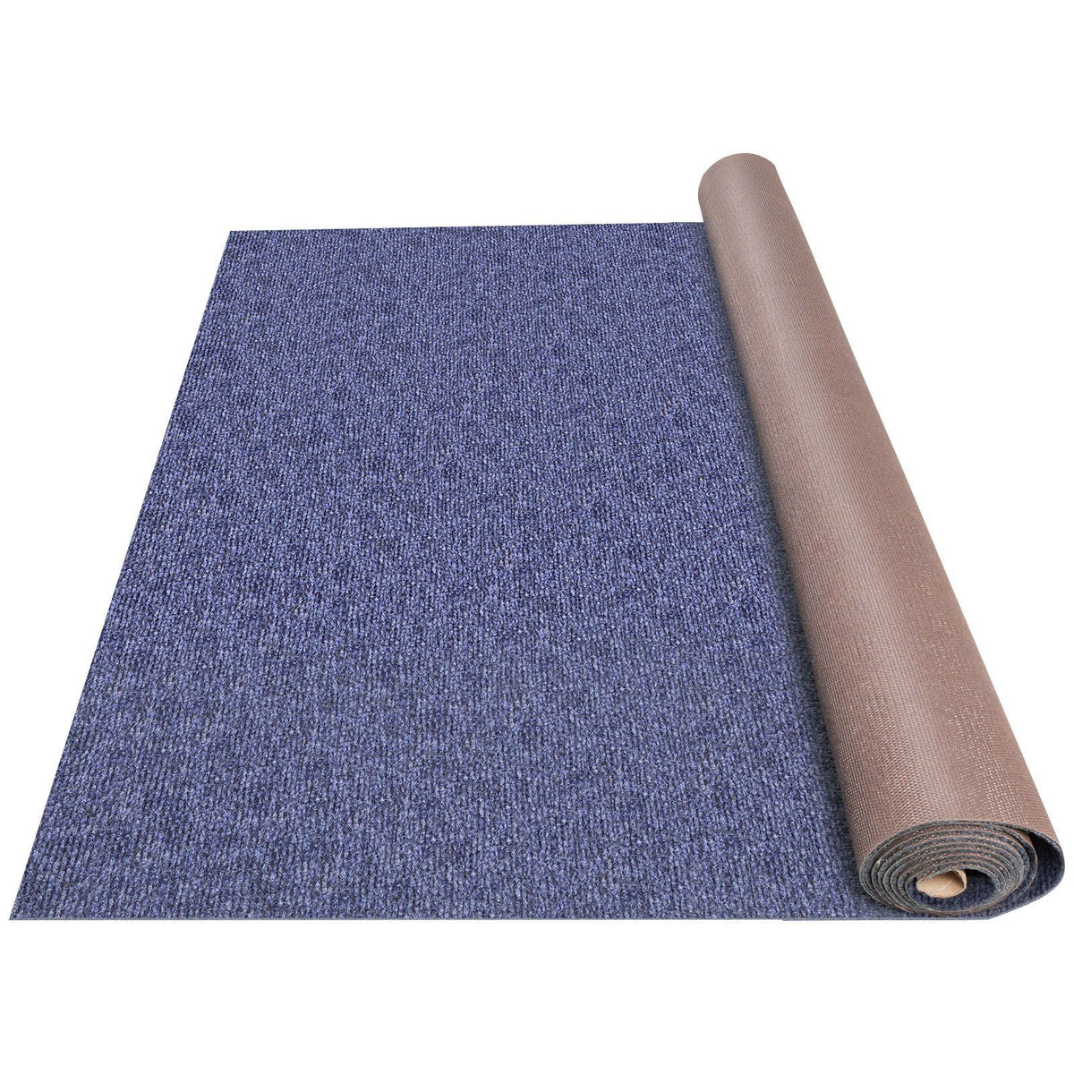 Deep Blue Marine Carpet 6 ft x 49.2 ft Marine Carpeting Marine Grade Carpet for Boats with Waterproof Back Outdoor Rug for Patio Porch Deck Garage Outdoor Area Rug Runner Non-Slide Porch Rug