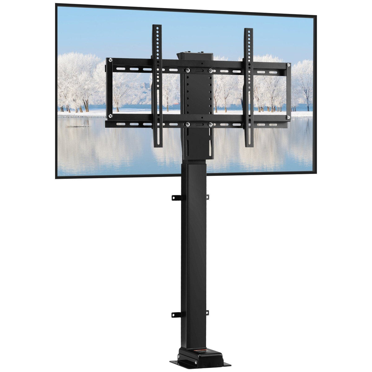 Motorized TV Lift Stroke Length 39.4 Inches Motorized TV Mount Fit for 32-70 Inch TV Lift with Remote Control Height Adjustable 28.74-68.11 Inch,Load Capacity 154 Lbs