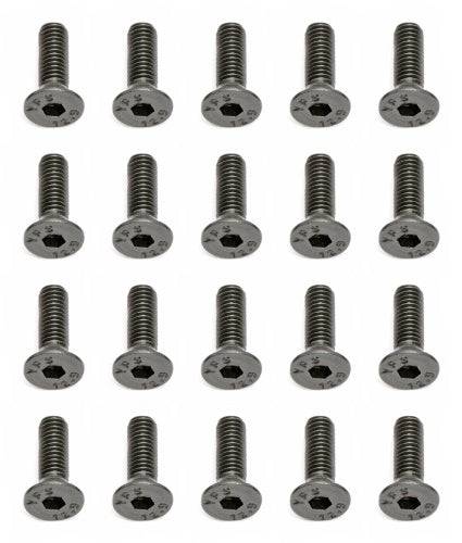 Associated 25202 M3 x 10mm Flat Head Hex Screw SC8 RC8B TC6 ProLite Rival MGT