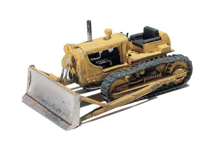 Woodland Scenics D233 HO Bulldozer CAT D-7 Tractor Vehicle Figure Kit / Vehicle AutoScenes