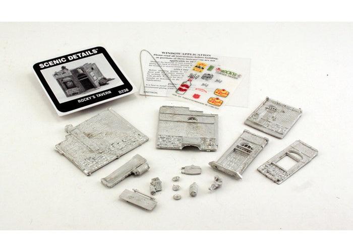 Woodland Scenics D238 HO Rocky's Tavern Structure Kit