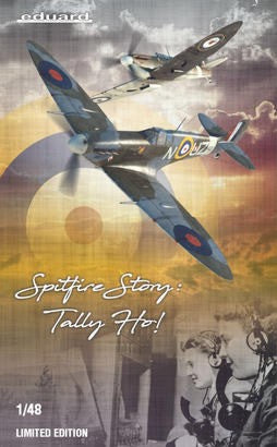 Eduard 11146 1/48 WWII Spitfire Mk II British Fighter Dual Combo (Ltd Edition P