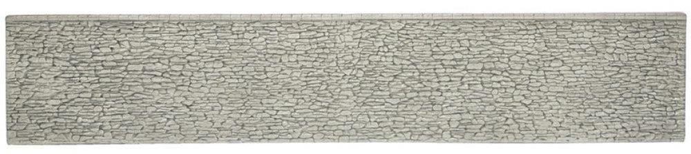 Noch 58065 HO Scale Natural-Stone Wall, Extra Long