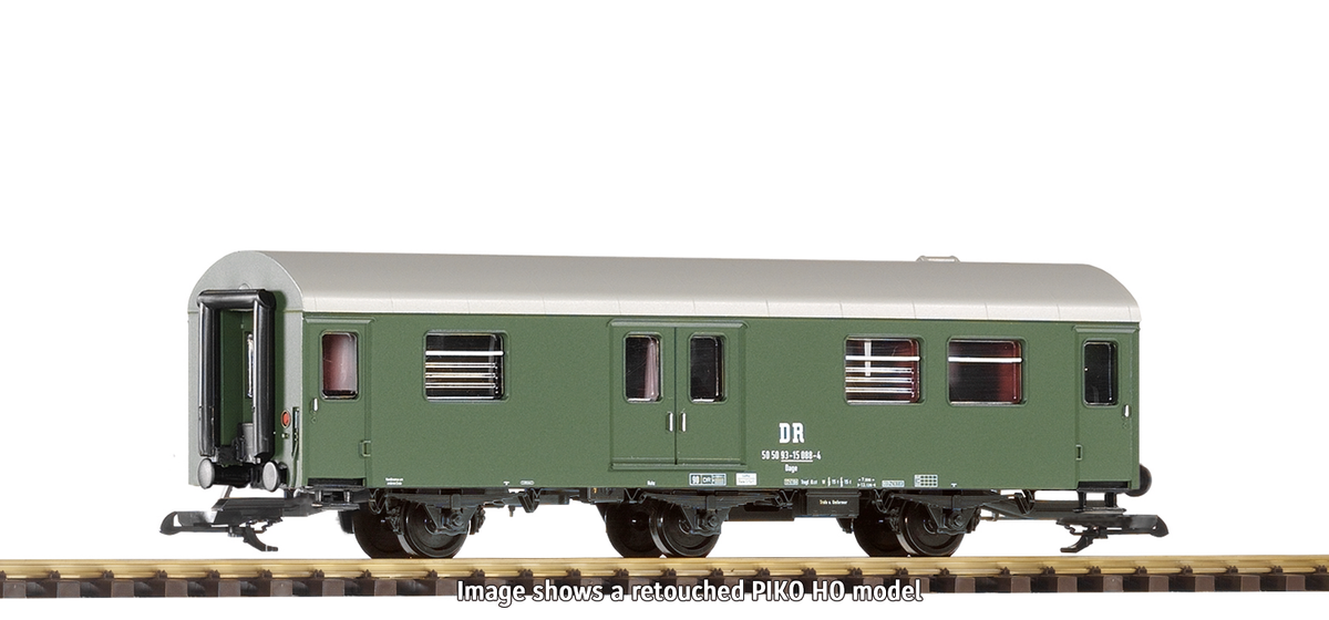 Piko 37683 G Scale DR IV Reko 3-Axle Dage Baggage Car
