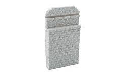 Walthers Cornerstone 933-4583 HO Single-Track Bridge Abutment