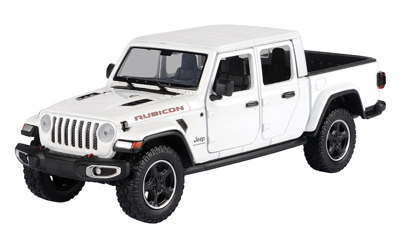 Motormax 79368WT 1/27 2021 Jeep Gladiator Rubicon, White