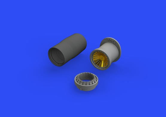 Eduard 672232 1/72 Aircraft- MiG21PF/PFM Exhaust Nozzle for EDU (Photo-Etch & Re