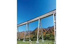 Walthers Cornerstone 933-4555 HO Steel Bridge Tower Bent 2-Pack Kit