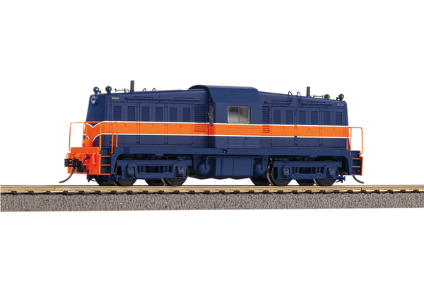 PIKO 71150 HO Scale 65-Ton Diesel, Blue/Orange (Non-Sound)