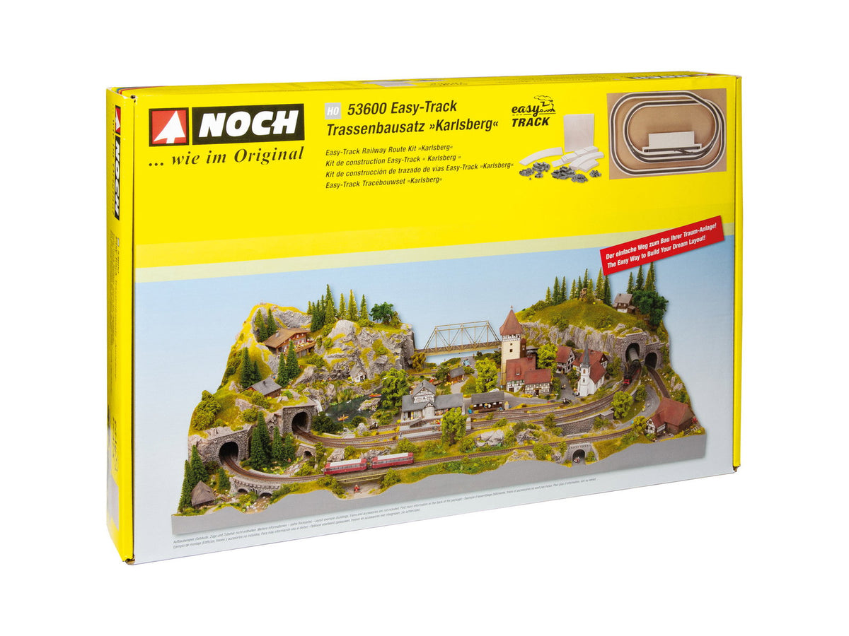 Noch 53600 HO Scale Easy Track Karlsberg Layout Kit, Marklin C-Track