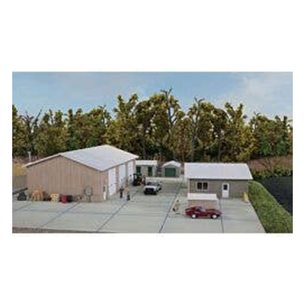 Walthers Cornerstone 933-4122 HO Vehicle Maintenance Facility Kit