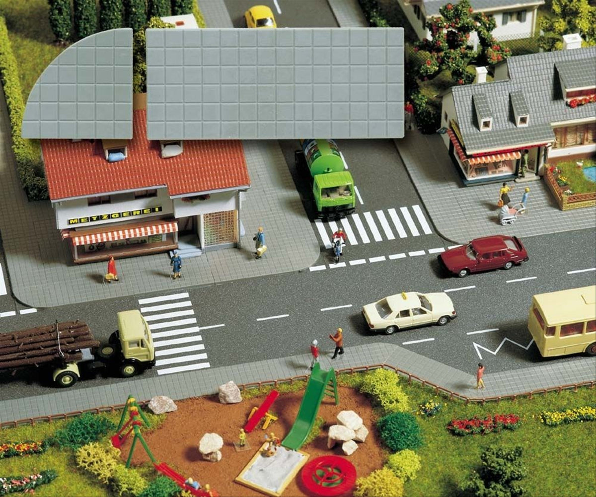 Busch 6029 HO Scale Sidewalk Paving Tile Set