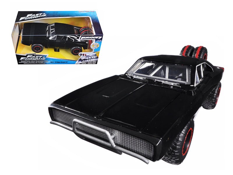 Dom's 1970 Dodge Charger R/T Off Road Version "Fast & Furious 7" Movie 1/24 Diecast Model Car by Jada free shipping USA