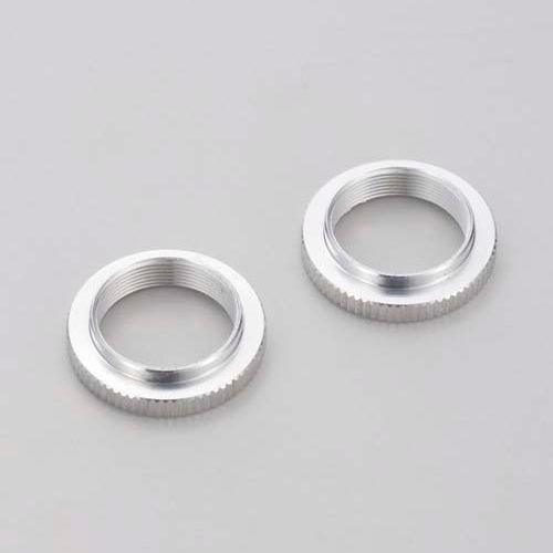 Kyosho TF027S-02 Shock Adjustable Nut Silver 2pcs