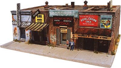 Downtown Deco 1002 HO Scale Addams Avenue - Part Two -- Kit